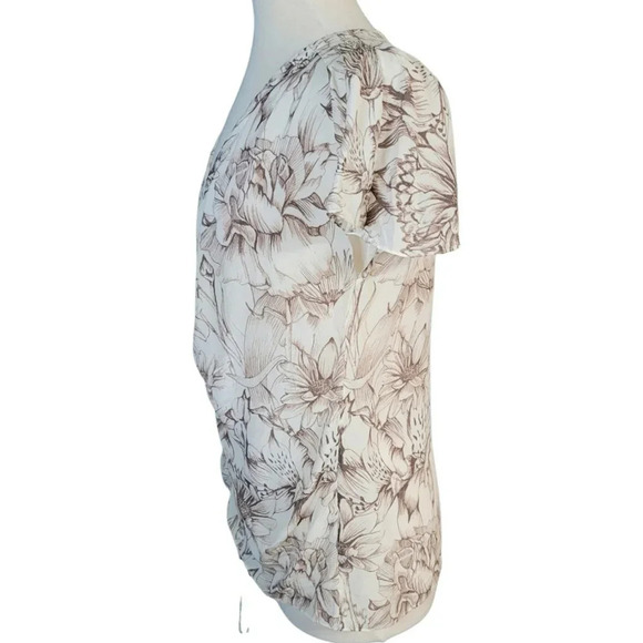 Vintage Banana Republic Heritage Silk Blouse  Size Medium - Picture 2 of 8